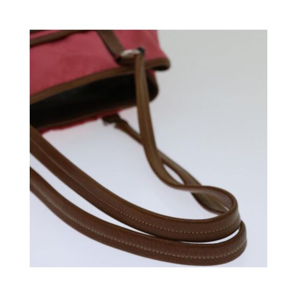 Pre Loved Prada Tessuto Women Pink Tote Bags - Picture 7 of 8